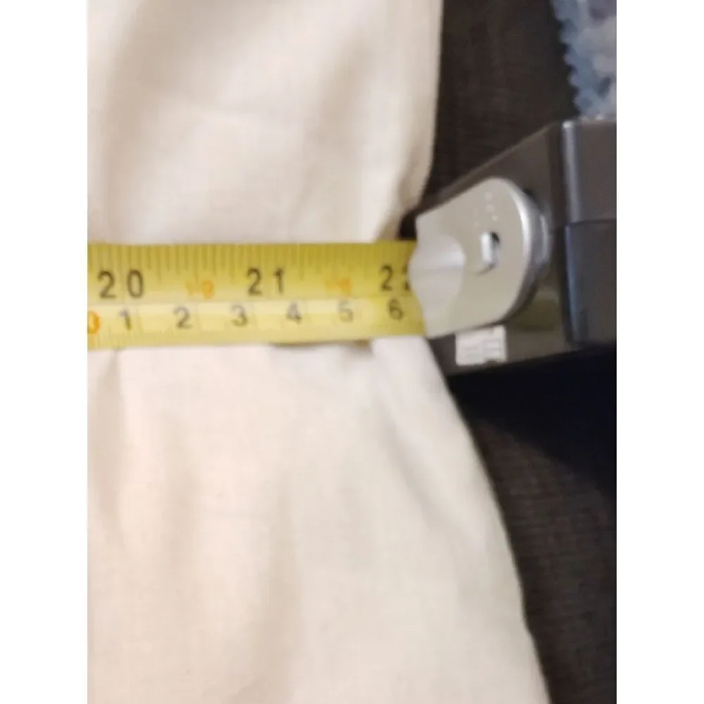 Tory Burch cream pillowcase
